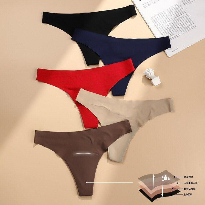 Stylowe Wchłaniające Majtki Menstruacyjne w Modelu String