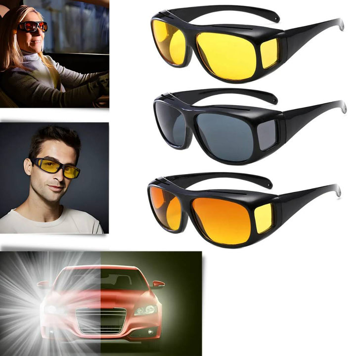 Okulary do jazdy z soczewką antyrefleksyjną na noc