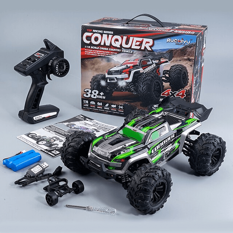 1:16 RC-Samochód 50km/h – 4x4 Monster Truck terenowy z 4WD i zdalnym sterowaniem 2.4G