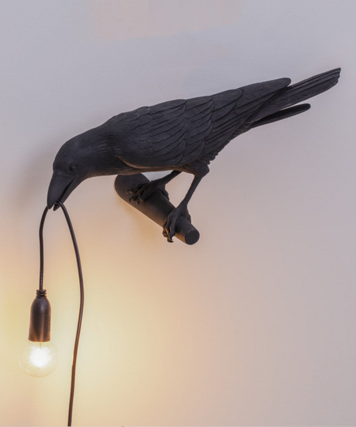 Lampa Stołowa Crow - Unikalne i Artystyczne Oświetlenie