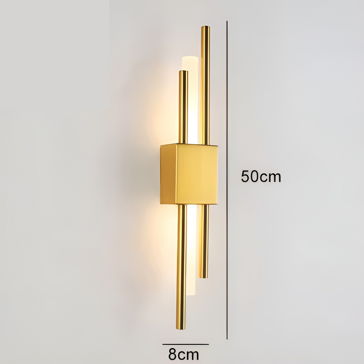NordBright Light - Nordycka Metalowa Lampa LED na Ścianę