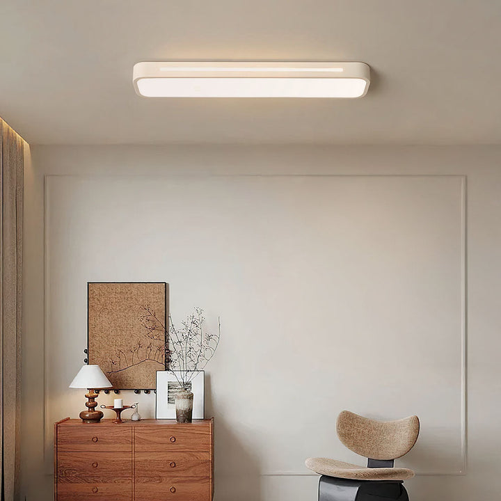 Nordycka Minimalistyczna Długa Lampa LED sufitowa