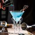 Carvallo - Unikalny kieliszek Martini inspirowany ośmiornicą dla stylowych domowych barów