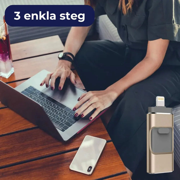 4-w-1 USB Pamięć - Ekspresowe Przesyłanie Obrazów