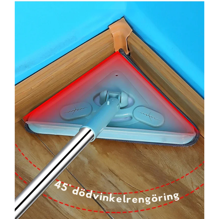 SmartMop 360™ – rotacyjny mop z samoczyszczeniem i regulowanym uchwytem
