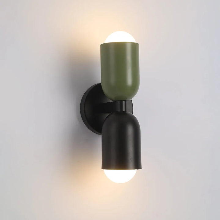 Lampa Ścienna Skandynawska Metalowa