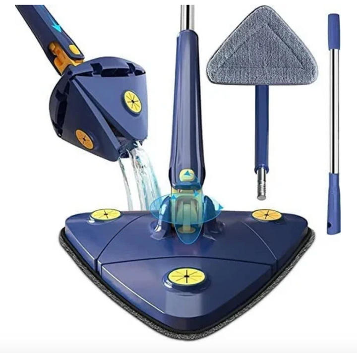 SmartMop 360™ – rotacyjny mop z samoczyszczeniem i regulowanym uchwytem
