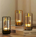 Lumière d'Orée – Bezprzewodowa lampa designerska z kryształu i metalu