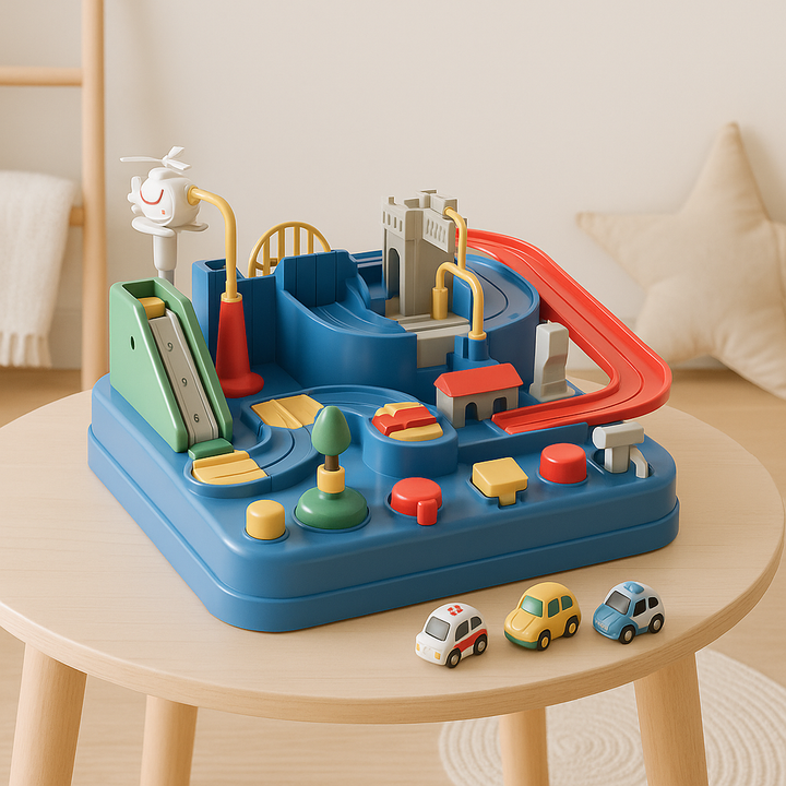 Tor Wyścigowy Puzzli Zabawka Edukacyjna