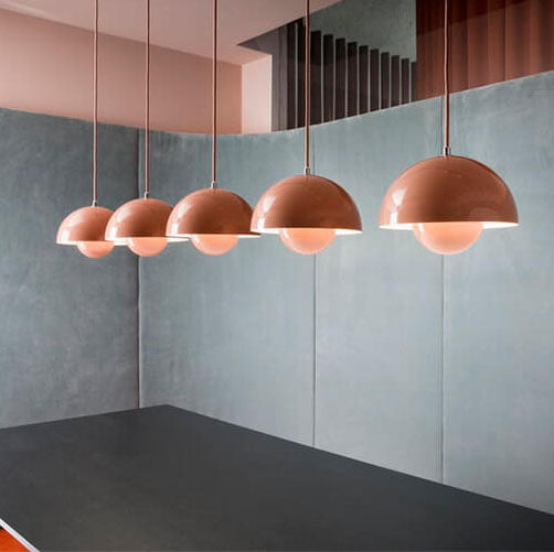 Nordisk Macaron 1-Źródło Światła Półokrągła Kopuła Lampa Wisząca Lightz