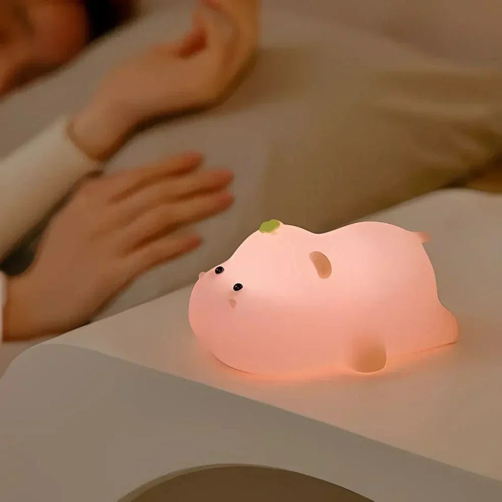 Nocna lampka Silikonowe Zwierzęta Lampki do Sypialni