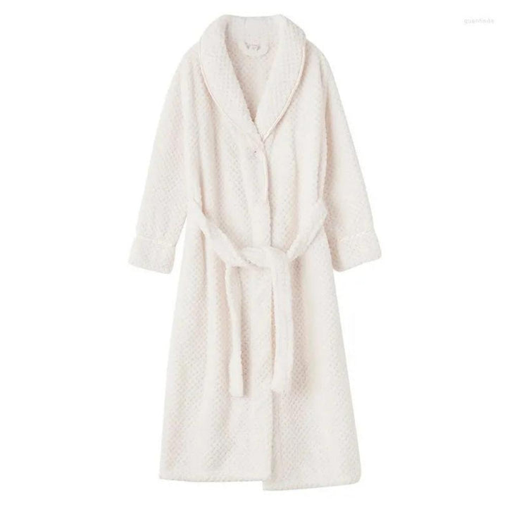 Carvallo Luxe – Elegancki Fleece Szlafrok z Najwyższym Komfortem Noszenia