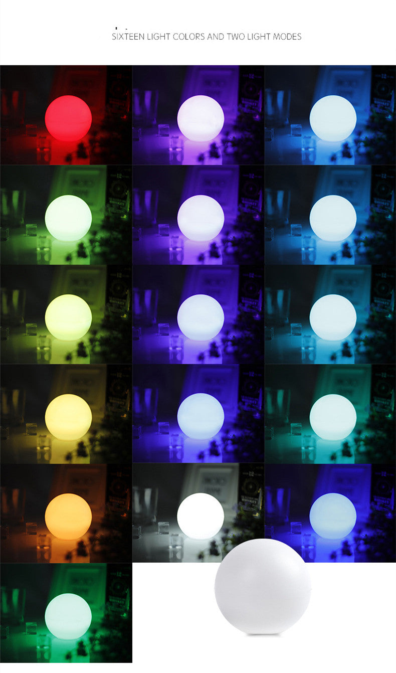 Księżycowa Bezprzewodowa Lampa LED na Stół – Ładowalna z 16 opcjami zmiany koloru, Ściemniana i Przenośna