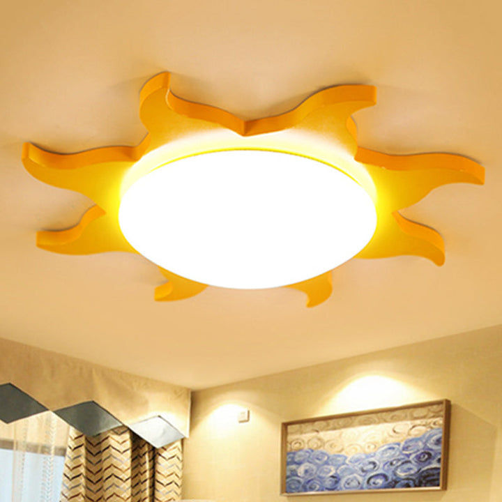 SunShape - Rysunkowa Lampa Akrylowa do Sufitu dla Przedszkoli