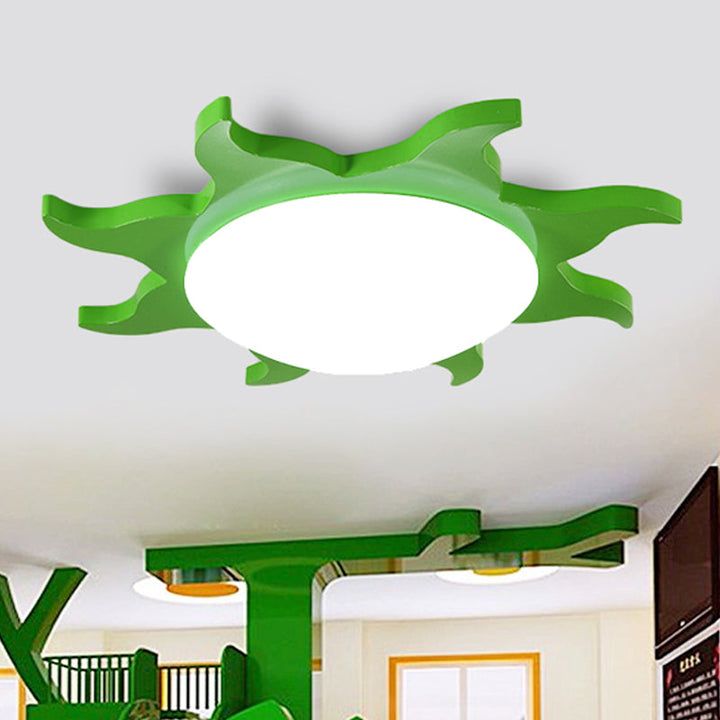 SunShape - Rysunkowa Lampa Akrylowa do Sufitu dla Przedszkoli
