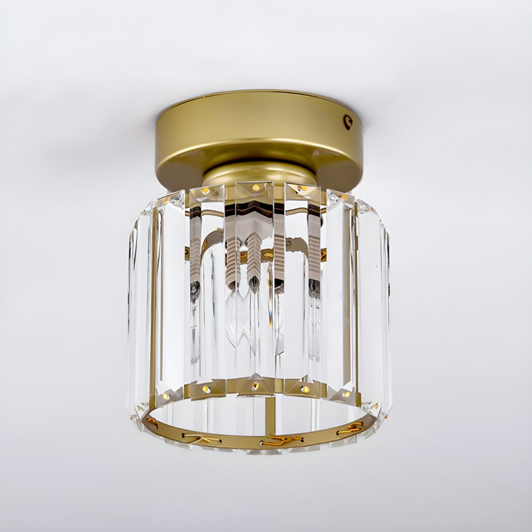 Lampa sufitowa Kristall Flush Mount Nowoczesna Armatura