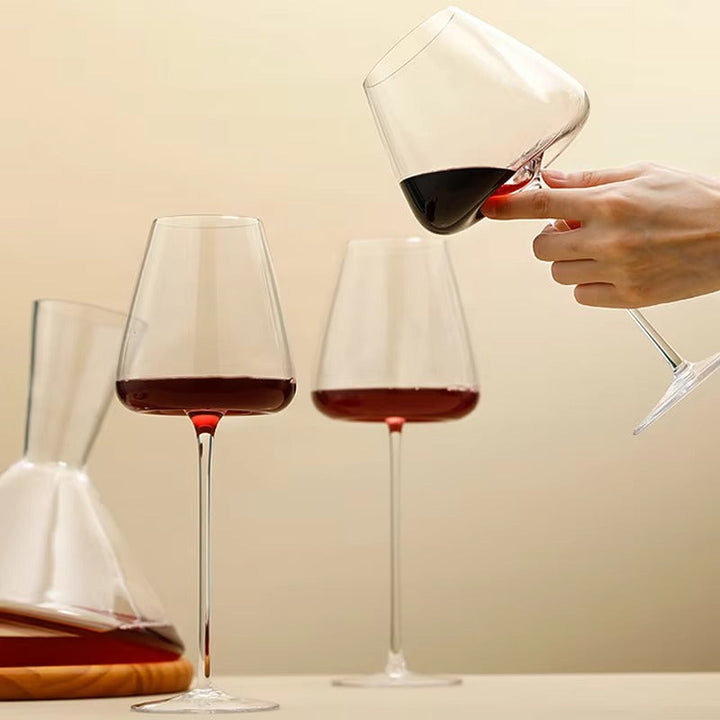 LuxeGlass - Ręcznie robione kieliszki kryształowe do wina i szampana