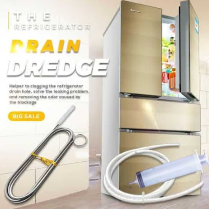 FridgeFlow – Zestaw do czyszczenia odpływu lodówki