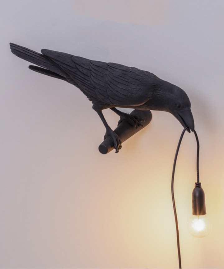 Lampa Stołowa Crow - Unikalne i Artystyczne Oświetlenie