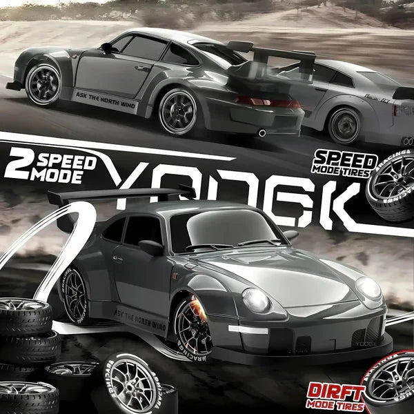 Luxora Retro Drift Master – 4WD RC Samochód z LED-ami