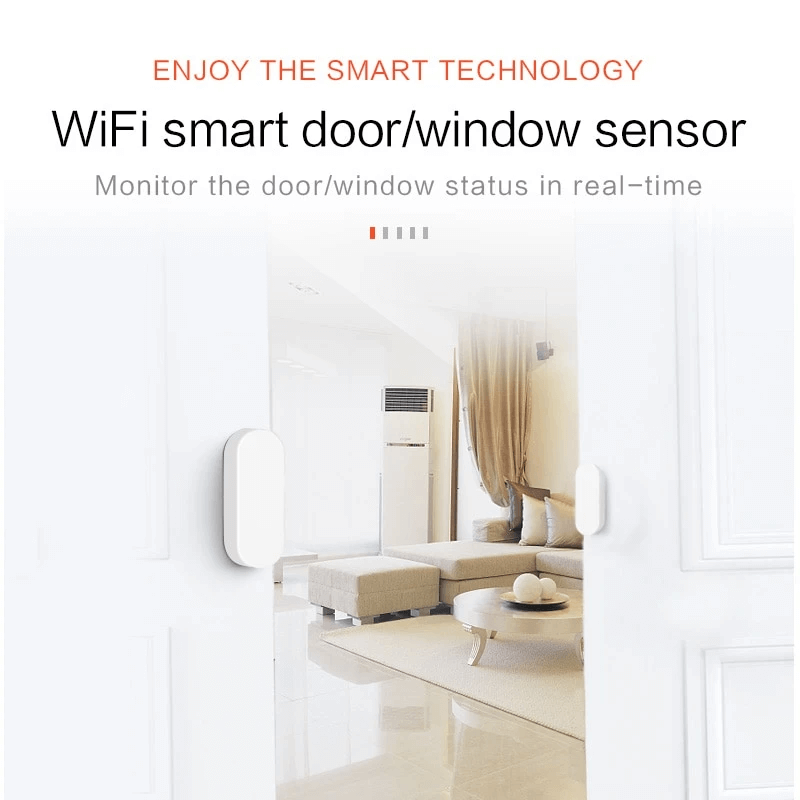 Inteligentny czujnik drzwi z WiFi i Bluetooth