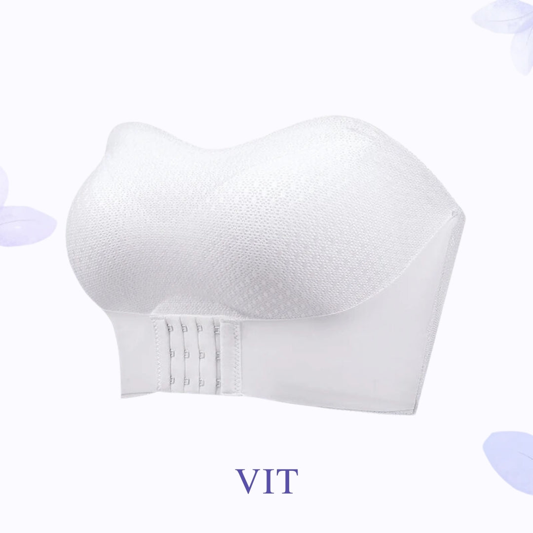 Victoria™ Biustonosz bez ramiączek z przednim zapięciem