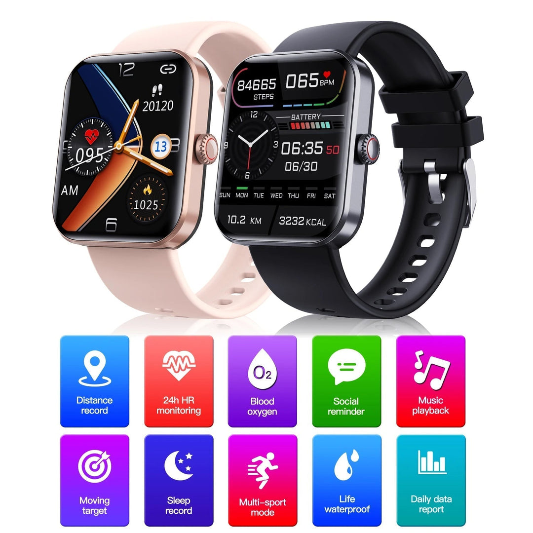 Pomiar glukozy we krwi Smartwatch | Inteligentny zegarek do nieinwazyjnego testowania glukozy we krwi