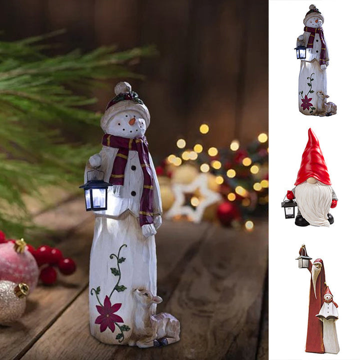 Carvallo - Stylowa Lampa Śnieżnego Bałwana z LED-owym Światłem