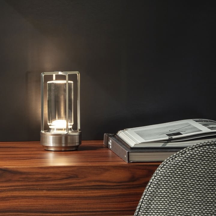 Carvallo – Elegancka Dimmbar Lampa Stołowa z Kryształem