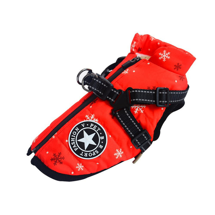 WoofGuard™ - Wodoodporna kurtka zimowa z wbudowanym szelkiem