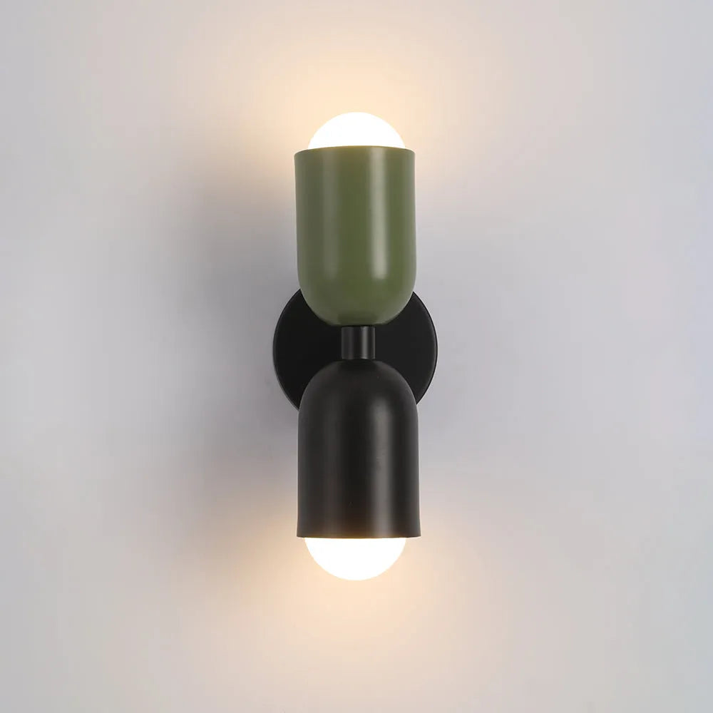Lampa Ścienna Skandynawska Metalowa