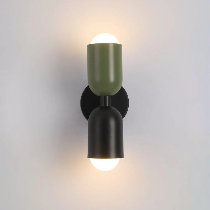 Lampa Ścienna Skandynawska Metalowa