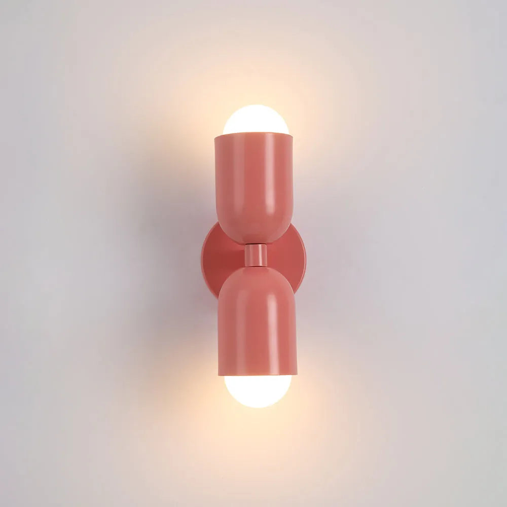 Lampa Ścienna Skandynawska Metalowa