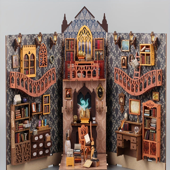 Magiczne Domki Książkowe – 3D Drewniane Puzzle dla Kreatywnych Budowniczych