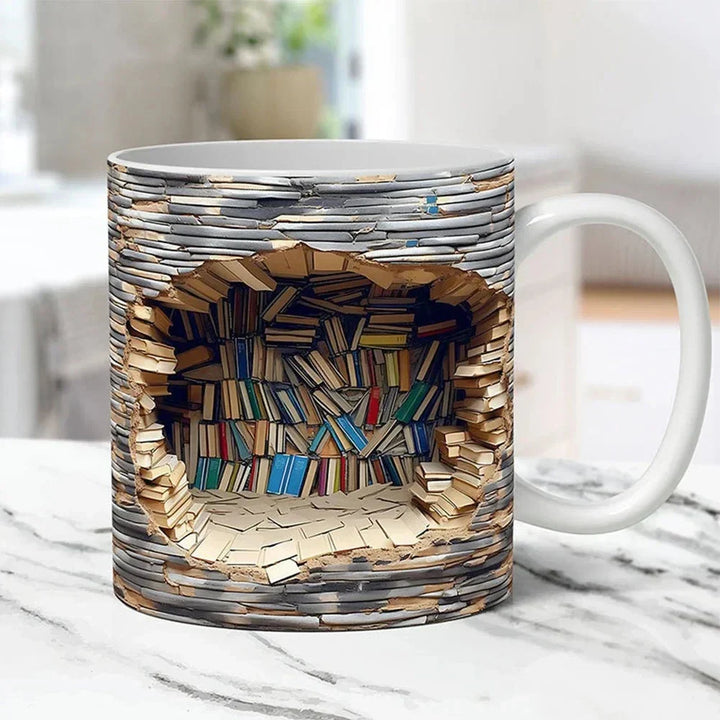 3D rega ceramiczny kubek