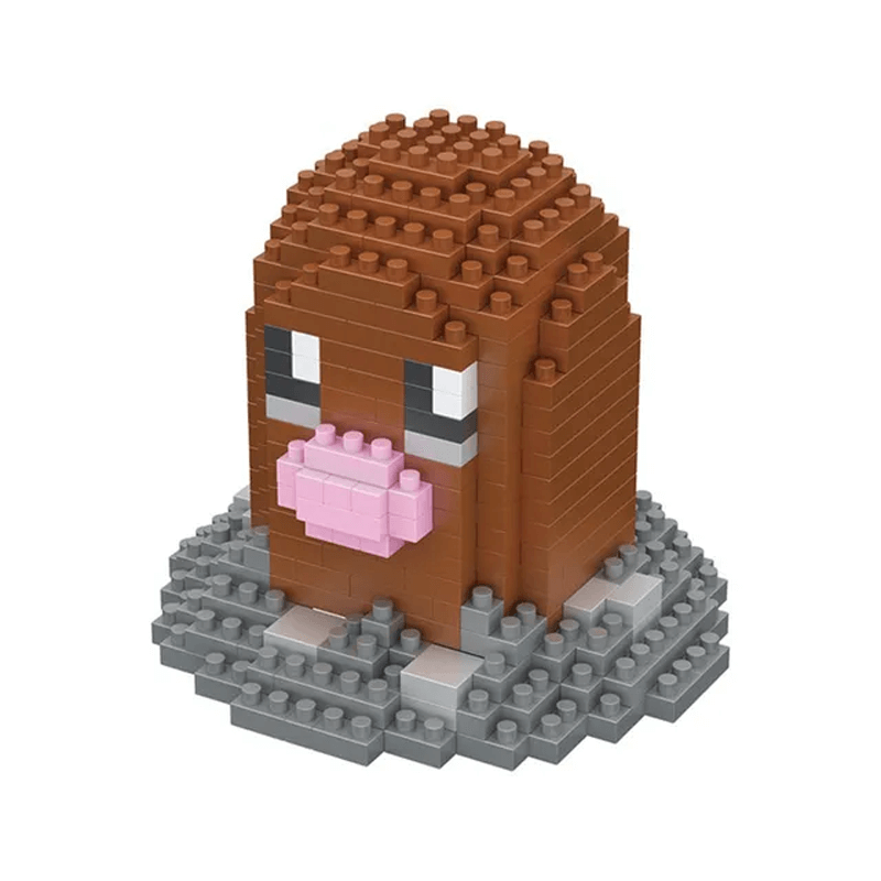 Poke Postacie Nanoblocks Anime Klocki Budowlane