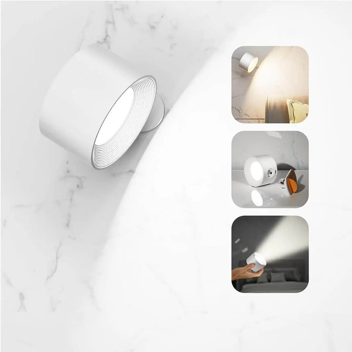 Nordisk Ljus – bezprzewodowa, ładowalna i zdalnie sterowana lampa ścienna w skandynawskim designie