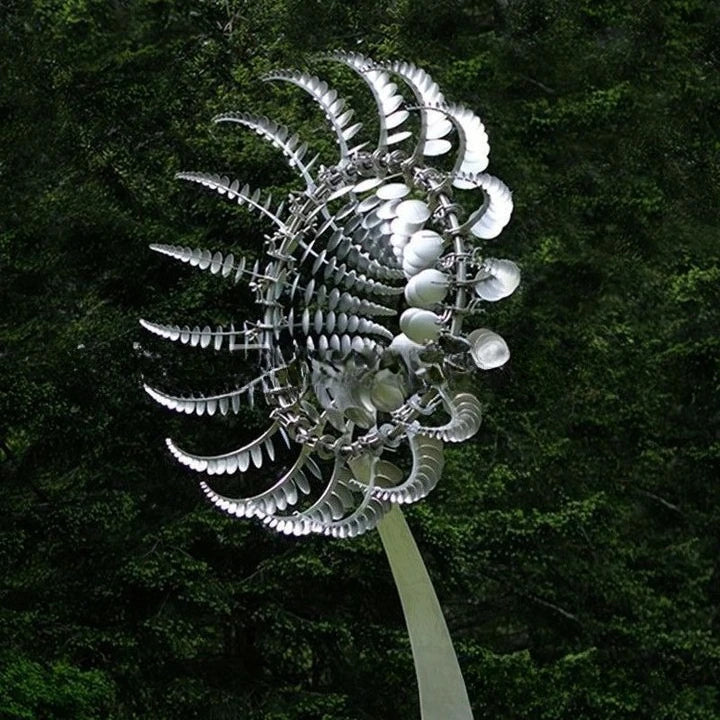 Nowa Anty-Rdza Magiczna Metalowa Wiatrak-Kinetyczne Metalowe Wiatrowskazy