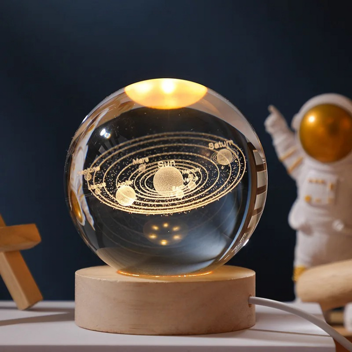 NebulaSphere – 3D system słoneczny w szklanej kuli