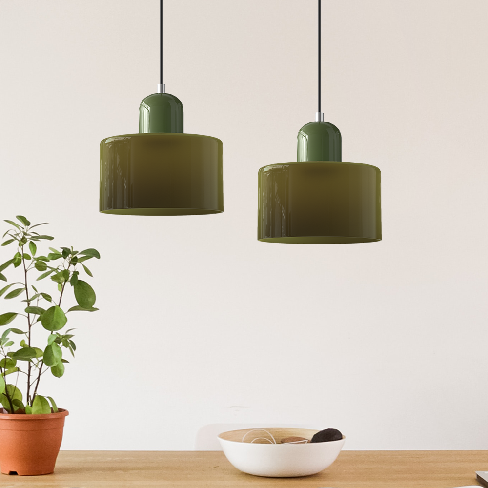 Lampa wisząca Bauhaus | Nowoczesny design kulisty | Regulowana lampa sufitowa | Brick by Brick