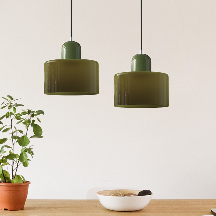 Lampa wisząca Bauhaus | Nowoczesny design kulisty | Regulowana lampa sufitowa | Brick by Brick