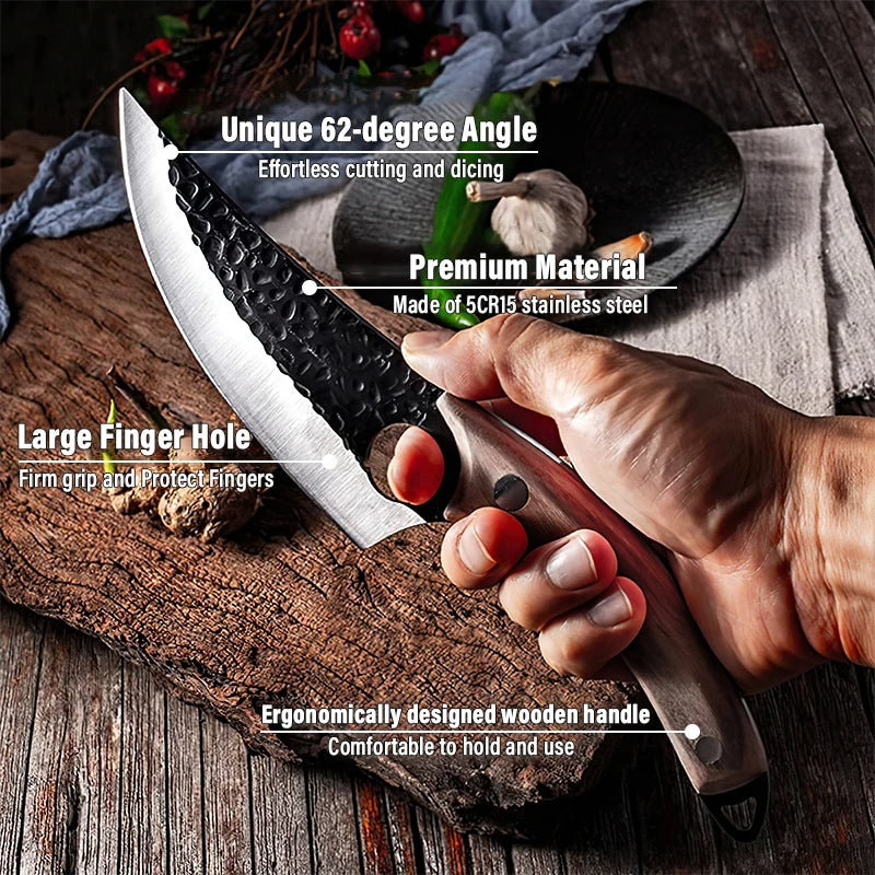 Huusk Kniv - Premium Control Japoński Ręcznie Robiony Nóż Kuchenny