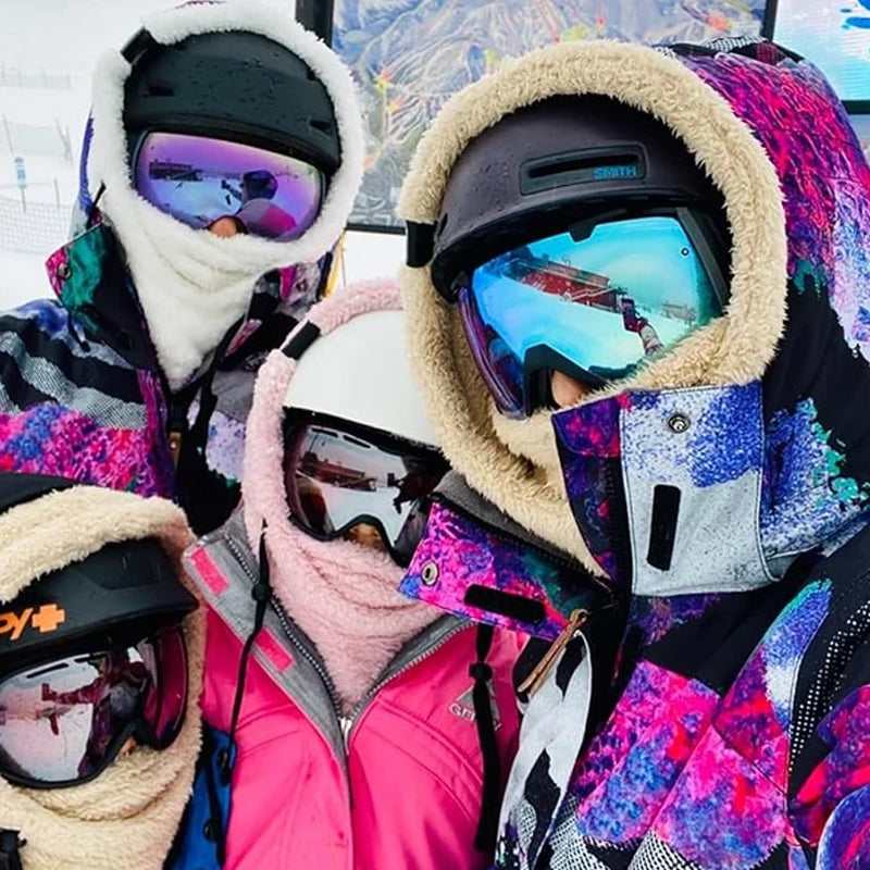Carvallo - Maska narciarska z kapturem Sherpa