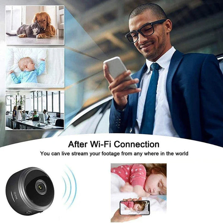 1080p Magnetyczna Kamera WiFi Mini Bezprzewodowa