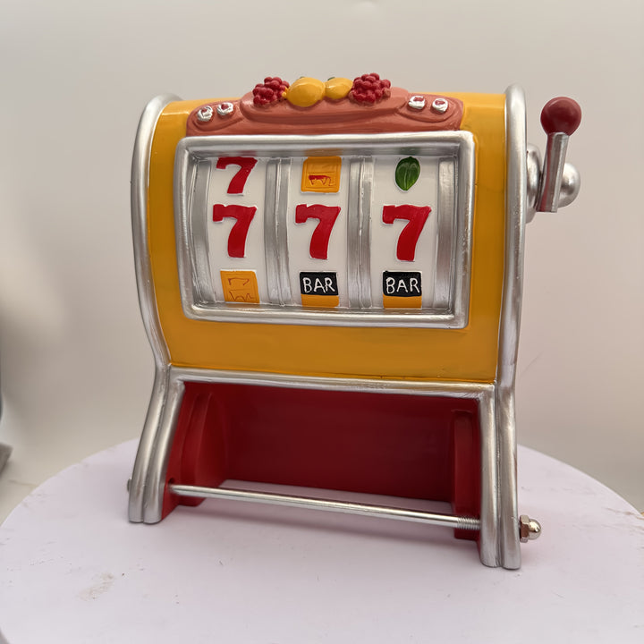 Jackpot Uchwyt na papier toaletowy – Design maszyny do gier i montaż na ścianie