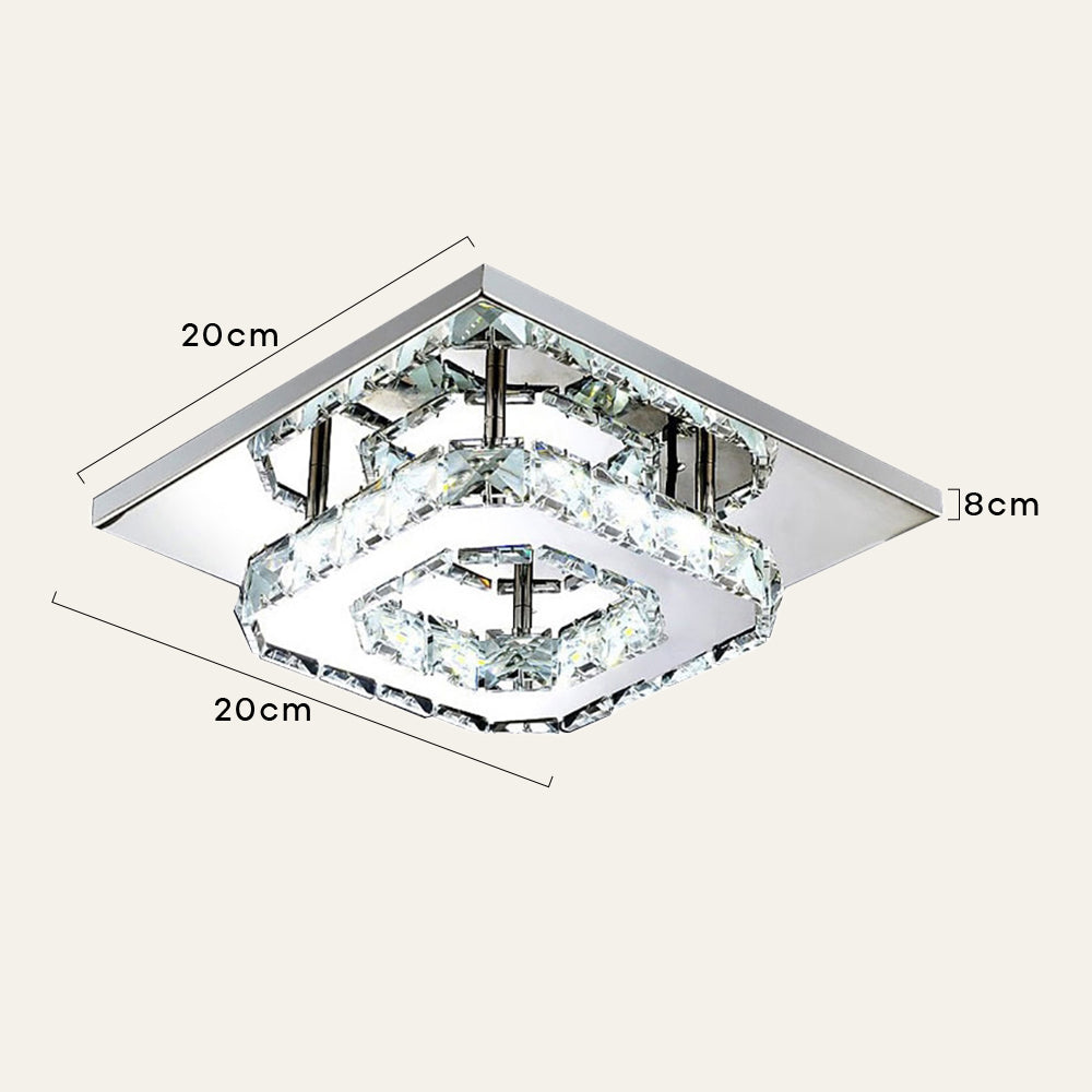 Lampa sufitowa Kristall LED Nowoczesna