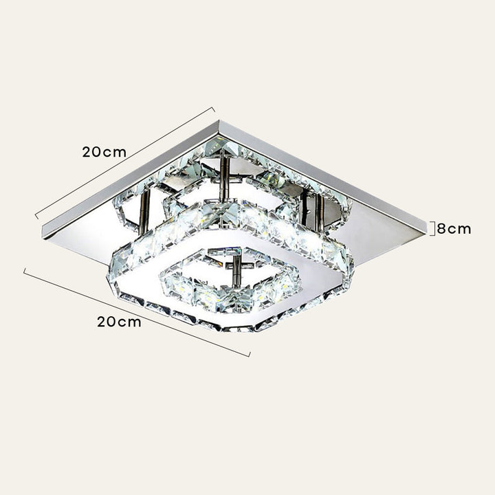 Lampa sufitowa Kristall LED Nowoczesna