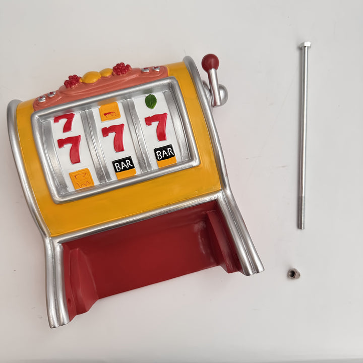 Jackpot Uchwyt na papier toaletowy – Design maszyny do gier i montaż na ścianie