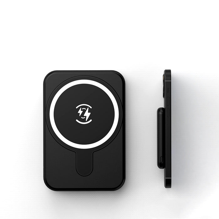 Domvia Magnetyczny mini powerbank z ładowaniem bezprzewodowym