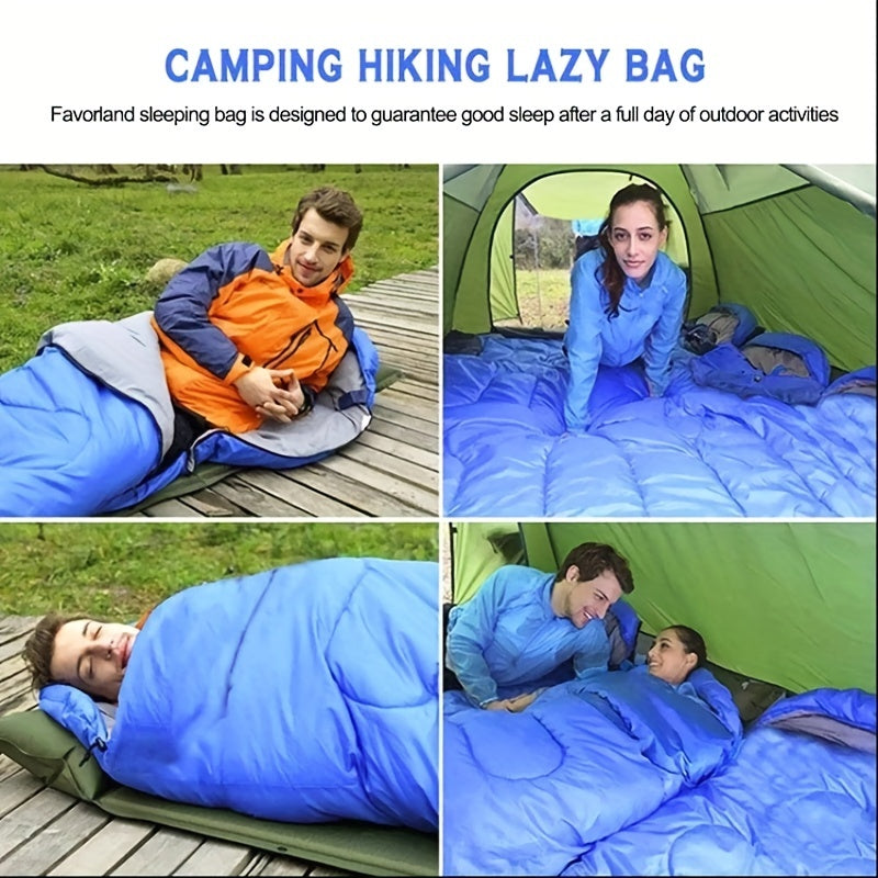 Carvallo Nordhavn Trek | Z kapturem &amp; Ciepłym wypełnieniem | Na -5°C do 20°C | 210 × 75 cm | Lekki &amp; Kompaktowy